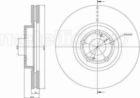 Fri.Tech. BD0461 - Discofreno autozon.pro