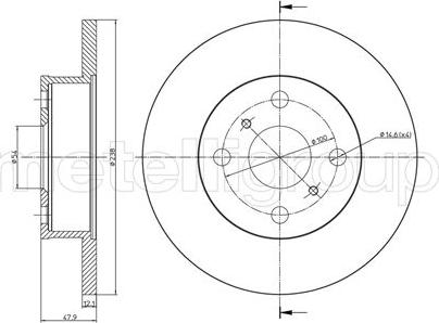 Fri.Tech. BD0160 - Discofreno autozon.pro