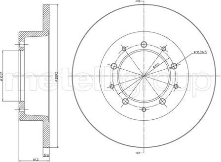 Fri.Tech. BD0843 - Discofreno autozon.pro