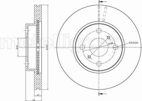 Fri.Tech. BD0303 - Discofreno autozon.pro