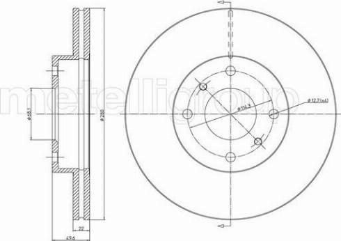 Fri.Tech. BD0722 - Discofreno autozon.pro