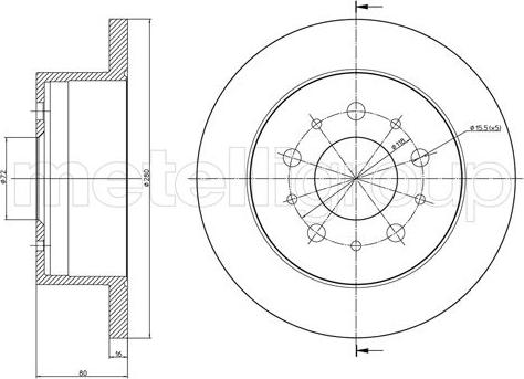 Fri.Tech. BD1403 - Discofreno autozon.pro