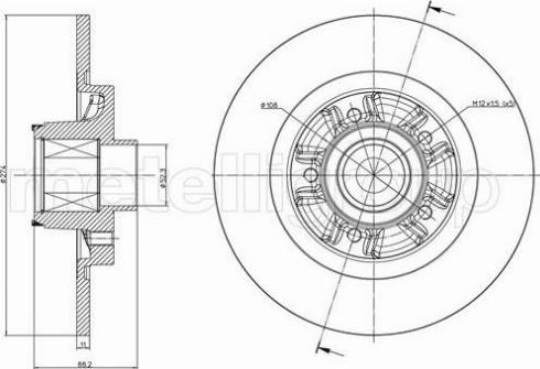 Fri.Tech. BD1428 - Discofreno autozon.pro