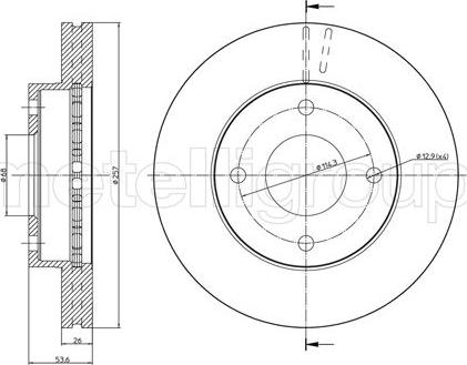 Fri.Tech. BD1537 - Discofreno autozon.pro