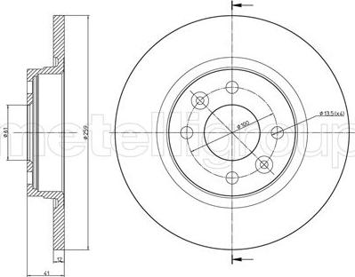 Fri.Tech. BD1000 - Discofreno autozon.pro