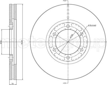 Fri.Tech. BD1025 - Discofreno autozon.pro