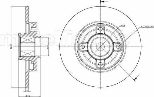 Fri.Tech. BD1079 - Discofreno autozon.pro