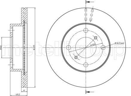 Fri.Tech. BD1168 - Discofreno autozon.pro