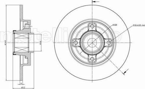 Fri.Tech. BD1272 - Discofreno autozon.pro