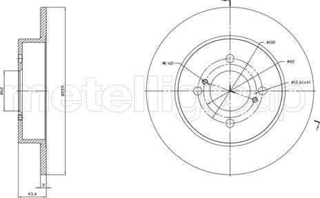 Fri.Tech. BD1758 - Discofreno autozon.pro