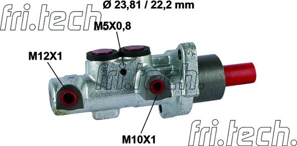 Fri.Tech. PF614 - Cilindro maestro del freno autozon.pro