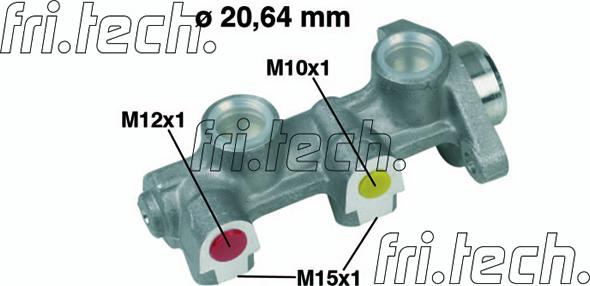 Fri.Tech. PF164 - Cilindro maestro del freno autozon.pro