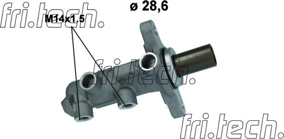 Fri.Tech. PF1028 - Cilindro maestro del freno autozon.pro