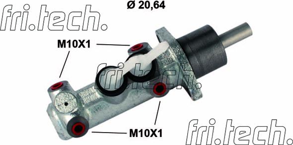 Fri.Tech. PF339 - Cilindro maestro del freno autozon.pro