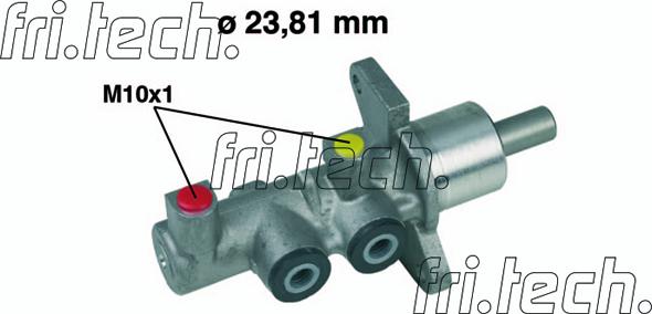 Fri.Tech. PF280 - Cilindro maestro del freno autozon.pro