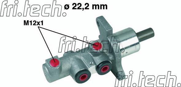 Fri.Tech. PF239 - Cilindro maestro del freno autozon.pro