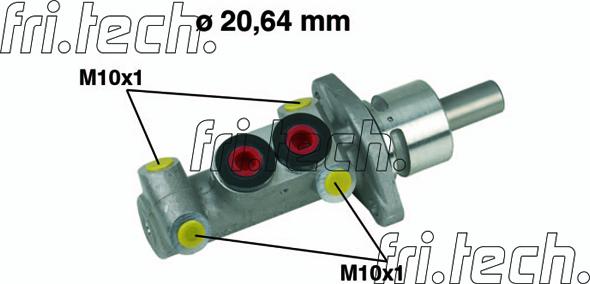 Fri.Tech. PF231 - Cilindro maestro del freno autozon.pro