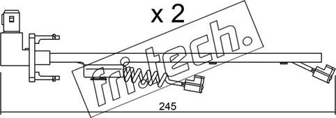 Fri.Tech. SU.183K - Contatto segnalazione, Usura past. freno / mat. d'attrito autozon.pro