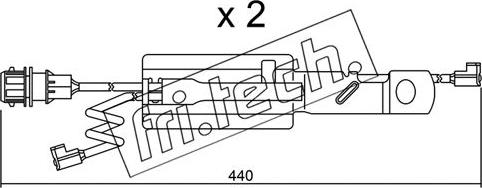 Fri.Tech. SU.179K - Contatto segnalazione, Usura past. freno / mat. d'attrito autozon.pro