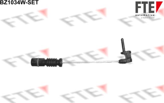 FTE BZ1034W-SET - Contatto segnalazione, Usura past. freno / mat. d'attrito autozon.pro