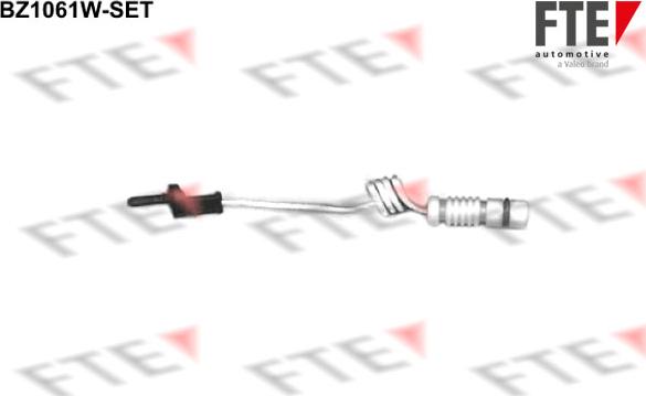 FTE BZ1061W-SET - Contatto segnalazione, Usura past. freno / mat. d'attrito autozon.pro