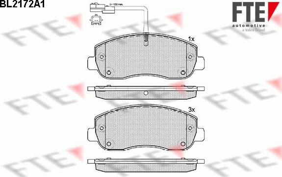 FTE 9010690 - Kit pastiglie freno, Freno a disco autozon.pro