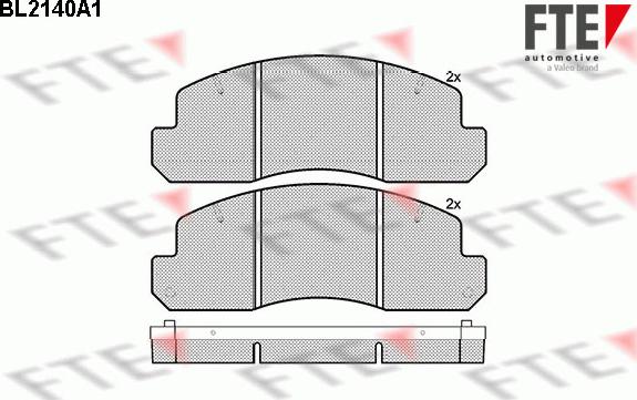 FTE 9010685 - Kit pastiglie freno, Freno a disco autozon.pro