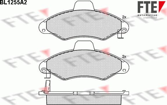 FTE 9010078 - Kit pastiglie freno, Freno a disco autozon.pro