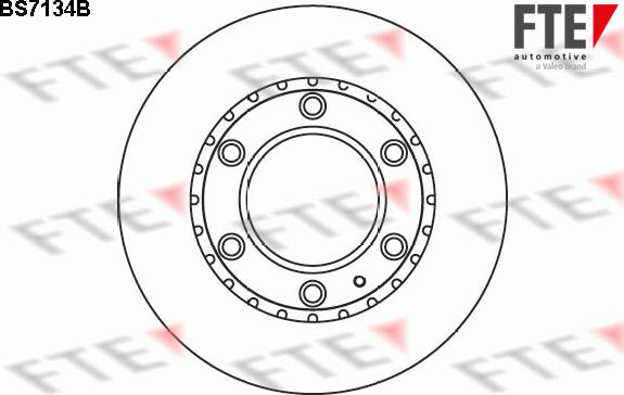 FTE BS7134B - Discofreno autozon.pro