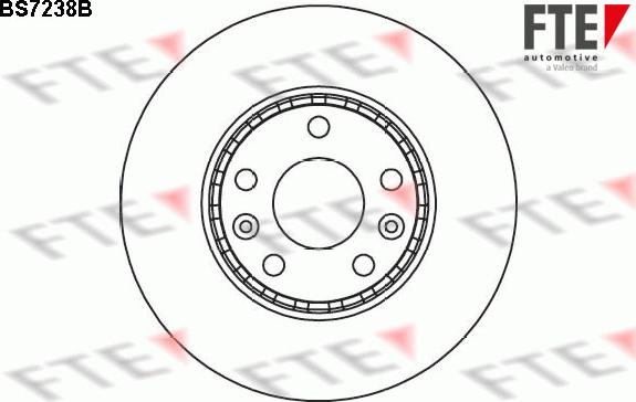 FTE BS7238B - Discofreno autozon.pro