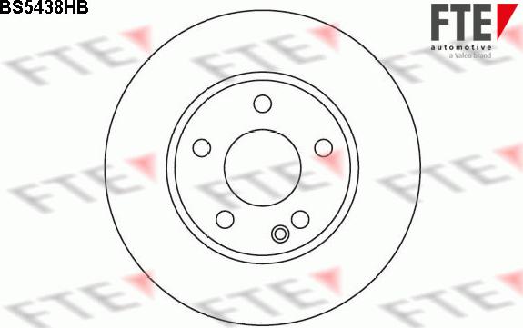 FTE BS5438HB - Discofreno autozon.pro