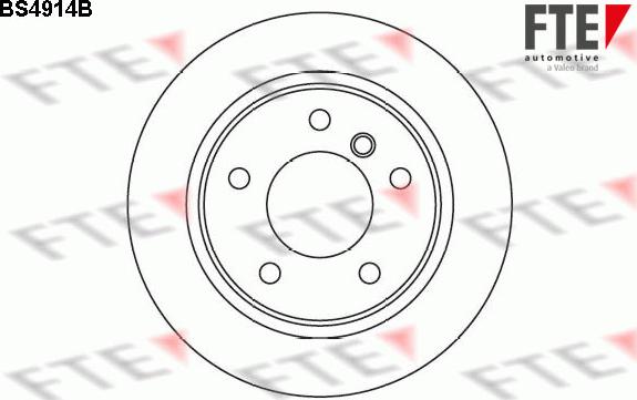 FTE BS4914B - Discofreno autozon.pro