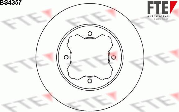 FTE BS4357 - Discofreno autozon.pro