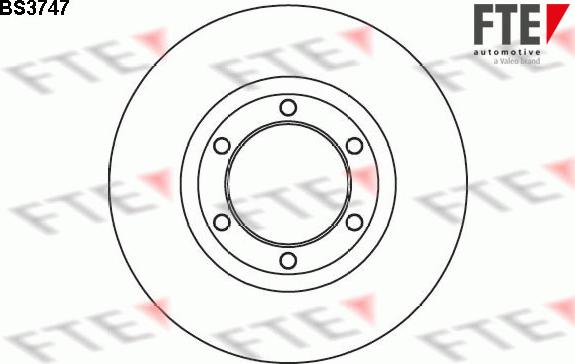 FTE BS3747 - Discofreno autozon.pro