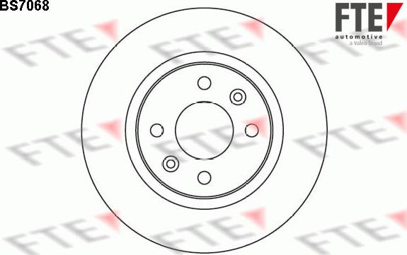 FTE BS7068 - Discofreno autozon.pro