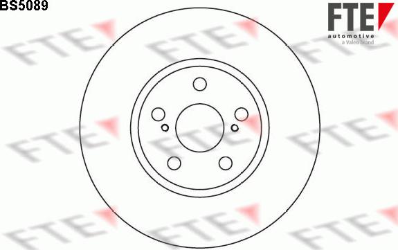 FTE BS5089 - Discofreno autozon.pro