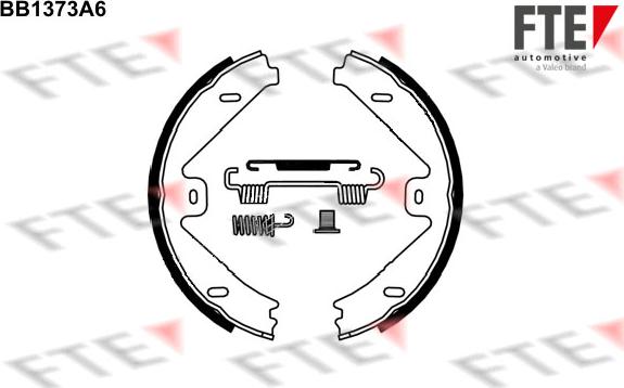 FTE 9100118 - Kit ganasce, Freno stazionamento autozon.pro