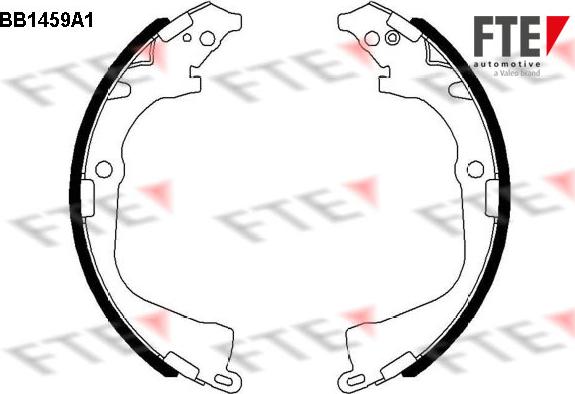 FTE BB1459A1 - Kit ganasce freno autozon.pro