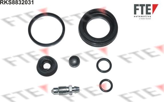 FTE 9324408 - Kit riparazione, Pinza freno autozon.pro