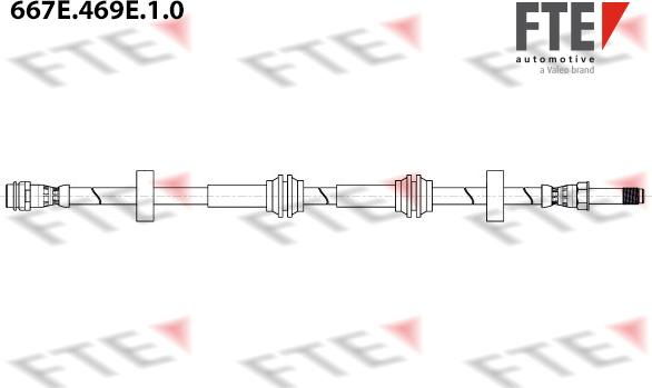 FTE 9240992 - Flessibile del freno autozon.pro