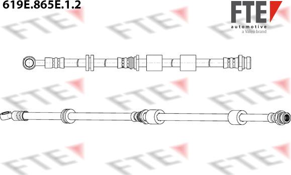 FTE 9240987 - Flessibile del freno autozon.pro