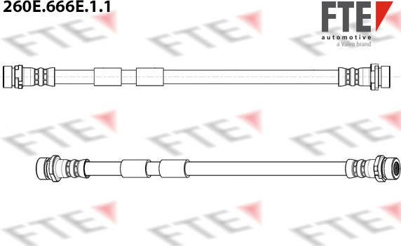 FTE 9240419 - Flessibile del freno autozon.pro