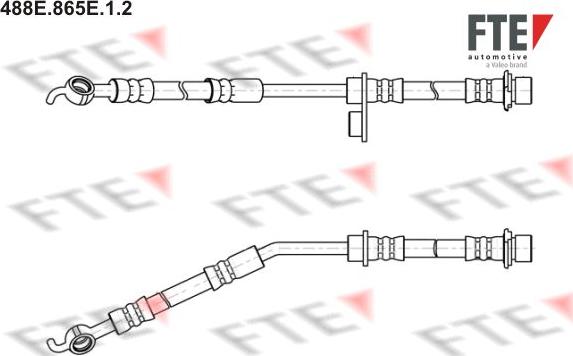 FTE 9240699 - Flessibile del freno autozon.pro