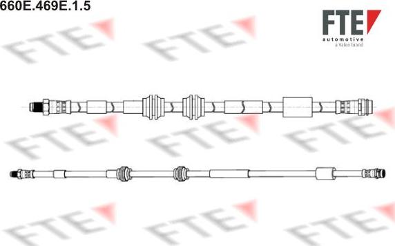 FTE 9240824 - Flessibile del freno autozon.pro