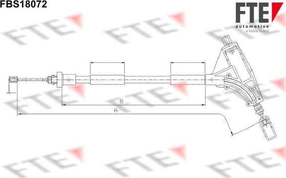 FTE 9250533 - Cavo comando, Freno stazionamento autozon.pro