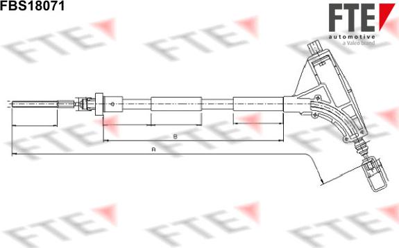 FTE 9250532 - Cavo comando, Freno stazionamento autozon.pro