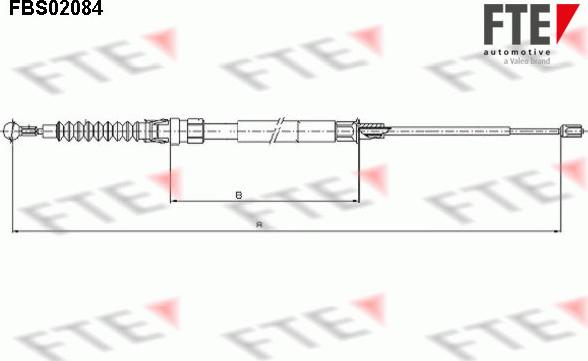 FTE 9250084 - Cavo comando, Freno stazionamento autozon.pro