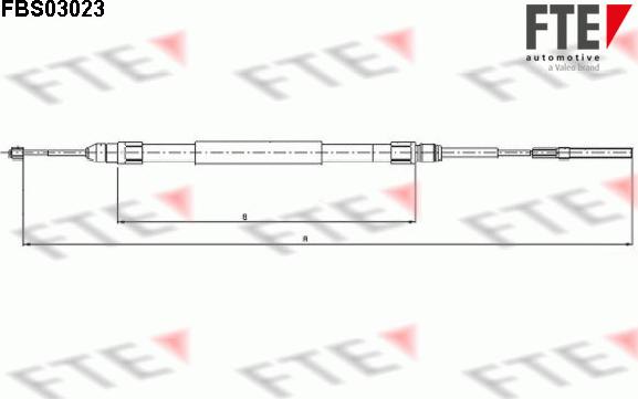 FTE 9250112 - Cavo comando, Freno stazionamento autozon.pro