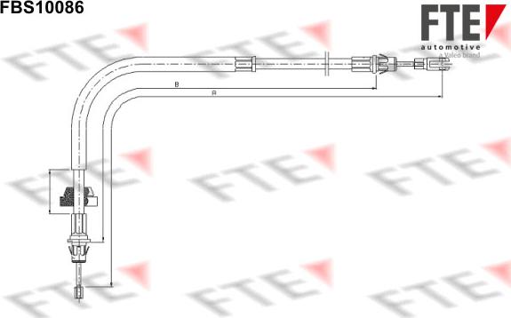 FTE 9250377 - Cavo comando, Freno stazionamento autozon.pro