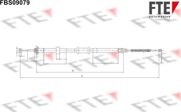 FTE 9250299 - Cavo comando, Freno stazionamento autozon.pro